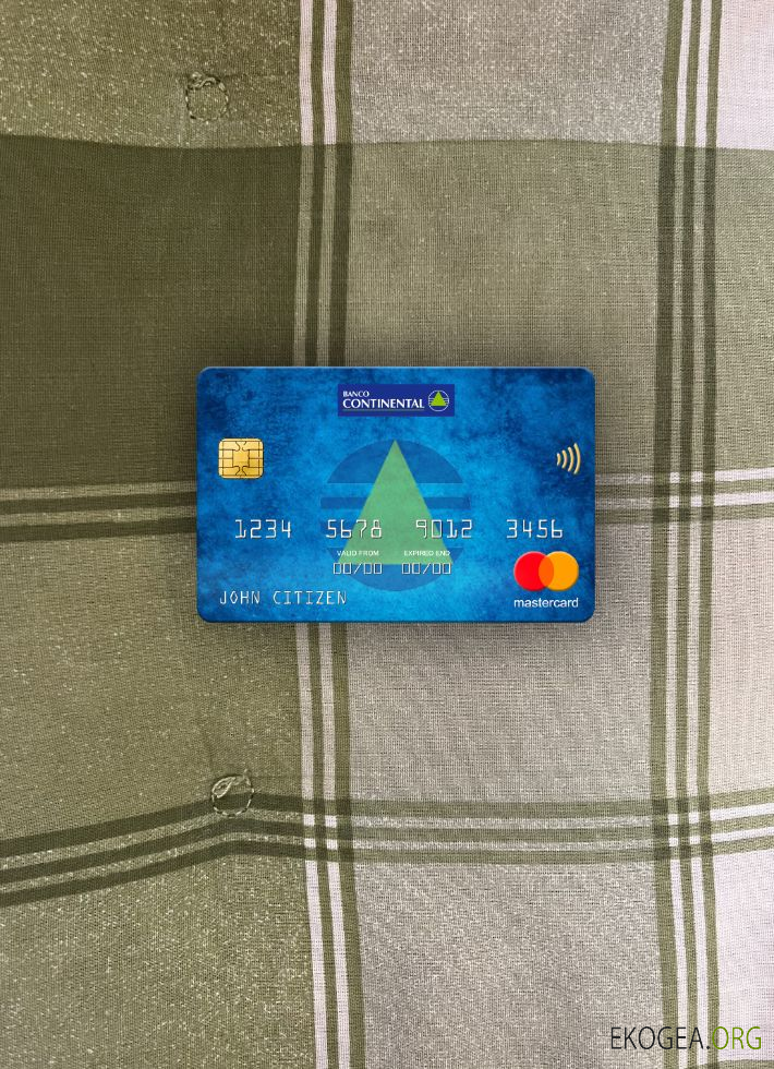 Paraguay Banco Continental S.A.E.C.A. banque mastercard photolook recto